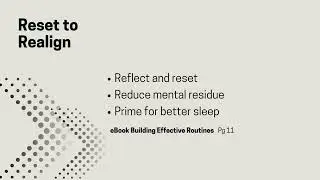 Reset Your Week & Month for Peak Productivity &ndash; Simple Routines That Work