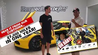 28,000 Miles in one year after his NA C7 Grand Sport build. - Late Model Racecraft