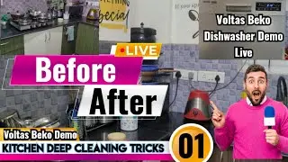 Kitchen Deep Cleaning in Just ₹50 😱 | RIN Soap Magic