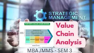 Value Chain Analysis | Porter's Model Explained #strategicmanagement #mbasem3  @studysupport2.0 