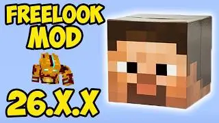 Minecraft FREELOOK 1.21.11 Fabric - how to use (Spotlight) (Freelook Mod 1.21.11 Fabric)
