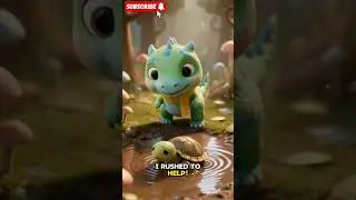 #HelpingDinosaur #KindDino #FriendlyDinosaur #GoodHeartedDino