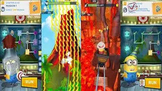 Minion Rush Chapter 21 The Volcano 🌋 Run#255 Gameplay By De Epic