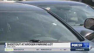 Shots fired in Kroger parking lot on east side of Indianapolis