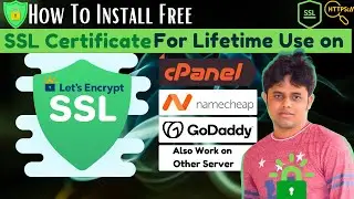 Как установить бесплатный SSL-сертификат в CPanel | Let's Encrypt | Godady | Bluehost | Namecheap ssl
