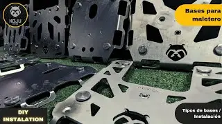 🔧🧰 Bases para maletero KOJU: Instalación de bases genéricas y clases de bases.