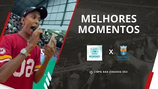 FUTEBOL COPA DAS CIDADES NEY SILVA 3X3: OLINDA x MORENO  [MELHORES MOMENTOS]
