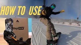 How To Use Burton Step Ons : Getting In and Out