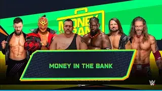 WWE 2K25: 6 Men Money In The Bank Ladder Match | WWE 2K25 Gameplay 