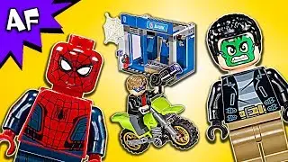 Lego SpiderMan: Homecoming ATM Heist Battle 76082 Speed Build