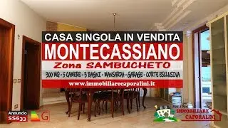 Casa Singola in Vendita a Montecassiano (MC) - Zona Sambucheto - Annuncio SS633