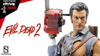 ASH WILLIAMS - EVIL DEAD 2 - SIDESHOW - 1/6 ! REVIEW !