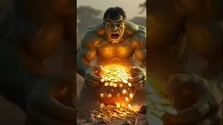 Hulk was poor so rich friends made fun of him#viralvideo #aishorts #cartoon