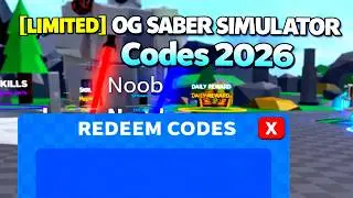 [LIMITED] OG SABER SIMULATOR Codes 2026 *Roblox* ( How To Activat Codes in OG Saber Simulator )