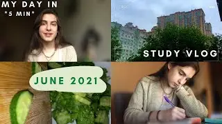 STUDY VLOG (June 2021): Сессия, экзамен по философии, будни студента на дистанте🤓📚