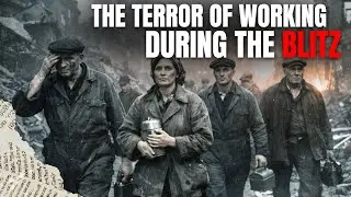 HOW ENGLISH CIVILIANS WENT TO WORK EVERY MORNING AFTER SPENDING THE ENTIRE NIGHT UNDER BOMBARDMENT