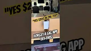 How I Made $200 in a Day Delivering to a Senior Center (No gig app)