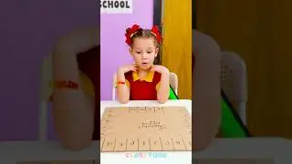 ABC Race Time! 🏁🚗 My Teacher Made the Coolest Letter Game! 🔡✨  #kidsvideo #funlearning #crafts
