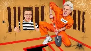 BOX FORT PRISON ESCAPE Challenge