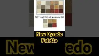 Byredo Eyeshadow Palette 2025 | So many repeated shades | Let's make it a 6-pan!