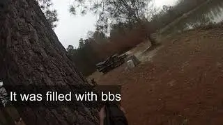 Airsoft Grenade EXPLODES in kids face!