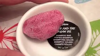Lush Cosmetics Shampoo Bar Jason And The Argan Oil 1.9 oz.