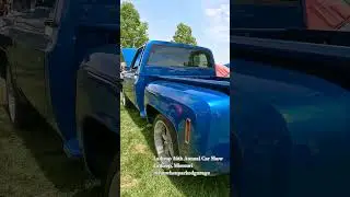 Blue on black... 1978 Chevrolet C10 Stepside