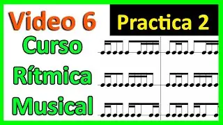 LA RÍTMICA MUSICAL 6 Partituras Rítmicas en compás simple y compuesto