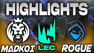 MAD LIONS KOI VS ROGUE HIGHLIGHTS LEC 2024 SUMMER SEASON JORNADA 9 - LEAGUE OF LEGENDS