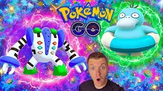 🔥SHINY Costume PSYDUCK & Shadow Regigigas Raids! - Pok&eacute;mon GO Live!🔥