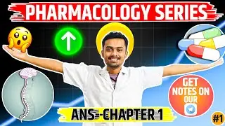 ANS⚡| PHARMACOLOGY SERIES🎯|Parasympathetic and Sympathetic Nervous System