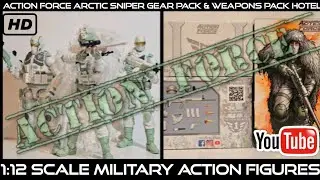 Valaverse Action Force Arctic Sniper Gear & Weapons Pack Hotel #valaverse #actionforce
