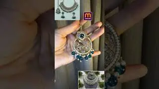 Royal and Rich vibes in every sparkle ✨️ #meesho #viralvideo #viralshorts #viral