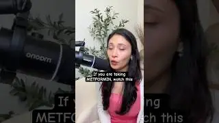 If you are taking METFORMIN, watch this 💊