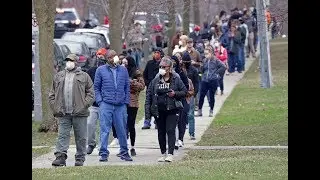 Wisconsin Primary Election: Long Lines as Voters Head to Polls Amid Pandemic