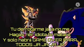 Triple trouble sonic.exe cover lyrics en español (Leer Descripción)