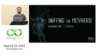 "Sniffing the Metaverse" by Benjamin Cabé (Strange Loop 2022)