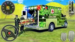 US Army Ambulance Rescue Simulator 🔥| Emergency US Ambulance Rescue Game