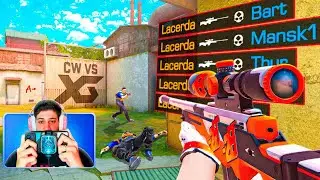 CW + CALL COM MEU NOVO TIME PROFISSIONAL! E7 vs xNG 166 FPS | Rust Map | Rog Phone 8 Pro - STANDOFF2