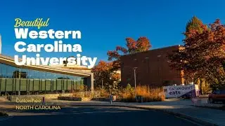 Driving Through Beautiful Western Carolina University Cullowhee NC