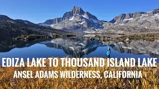 Ediza Lake to Thousand Island Lake Loop + Cecile/Minaret Pass Extension - Ansel Adams Wilderness