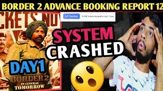 Border 2 Latest Advance booking report | Border 2 Box Office Collection Day 1| Border 2 Booking 