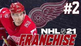 Year 1 Start - NHL 21 - GM Mode Commentary - Red Wings - Ep.2