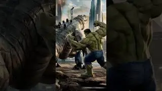 Hulk vs crocodile #hulk #hulking #crocodile #fight #ai #HulkFight #animal #viral #viralvideo