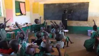 Classroom Time at Tapadany Christian Academy, COPE Ministry, Pokot Kenya