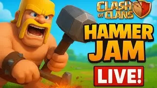 🔴CLASH OF CLANS| LIVE| HAMMER JAM EVENT 🔥