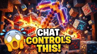 You Type, Game Explodes 💥 | Viewer Controlled Live Stream #minecraft