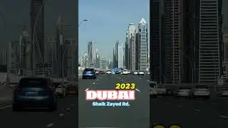DUBAI Road | #sheikzayedroad #dubai #uae