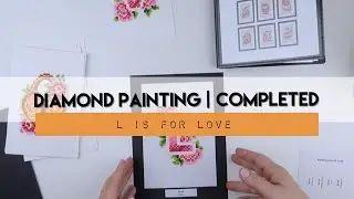 Diamond Painting Completed | PaintGem Love Mini Set
