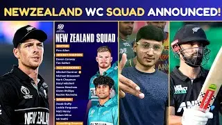 🔴 NEWZEALAND ANNOUNCED THEIR SQUAD FOR T20 WC 2026 | STRONG BATTING LINE UP | M SANTNER CAPTAIN!